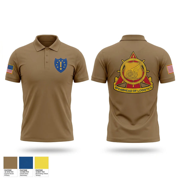 Short Sleeve Performance Polo, 744th FSC, National Guard, Teamtime, Team time, sublimation, custom sports apparel, team uniforms, spirit wear, spiritwear, sports uniforms, custom shirts, team store, custom team store, fundraiser sports, apparel fundraiser