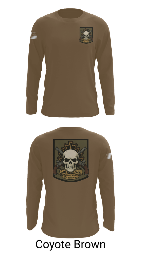 Long Sleeve Performance Shirt, 430th MP Detachment, , Teamtime, Team time, sublimation, custom sports apparel, team uniforms, spirit wear, spiritwear, sports uniforms, custom shirts, team store, custom team store, fundraiser sports, apparel fundraiser