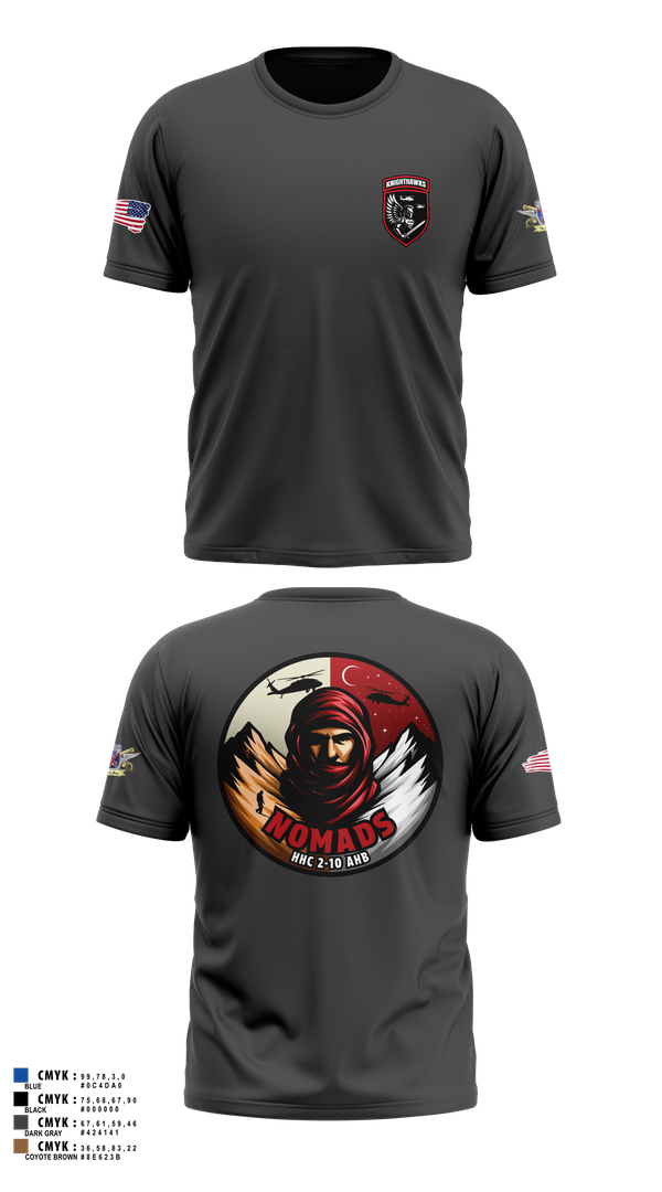 Short Sleeve Performance Shirt, 2-10 AHB Knighthawks, Spirit Store, Teamtime, Team time, sublimation, custom sports apparel, team uniforms, spirit wear, spiritwear, sports uniforms, custom shirts, team store, custom team store, fundraiser sports, apparel fundraiser