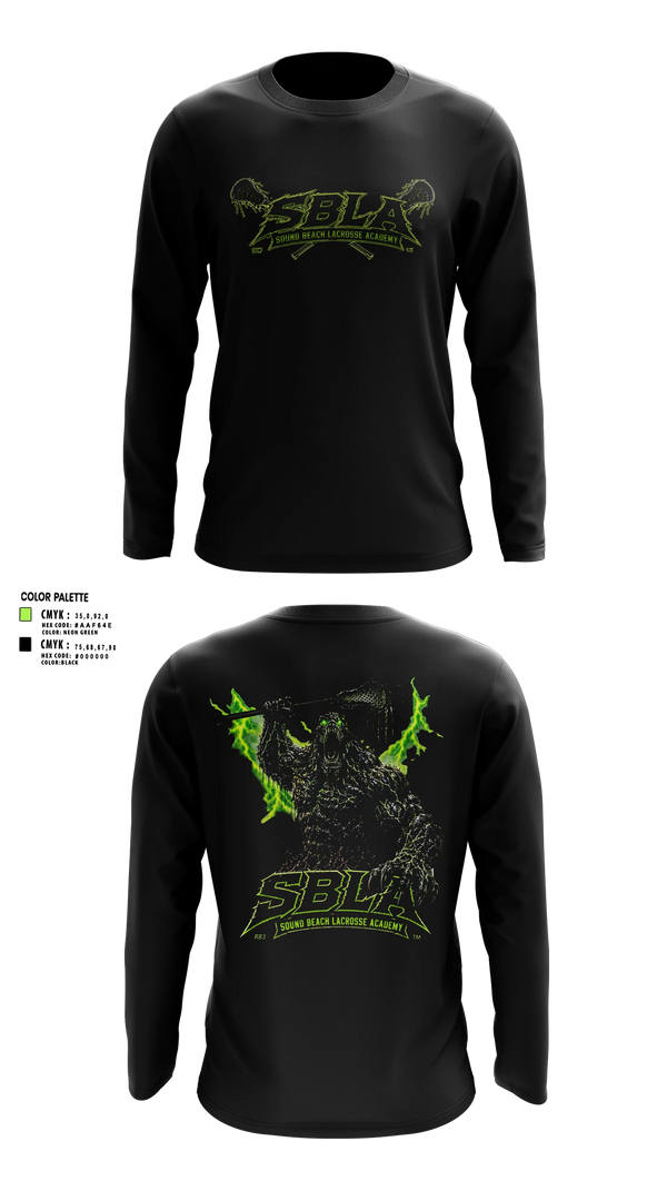 Long Sleeve Performance Shirt, Sound Beach Lacrosse Academy, Men's Lacrosse, Teamtime, Team time, sublimation, custom sports apparel, team uniforms, spirit wear, spiritwear, sports uniforms, custom shirts, team store, custom team store, fundraiser sports, apparel fundraiser