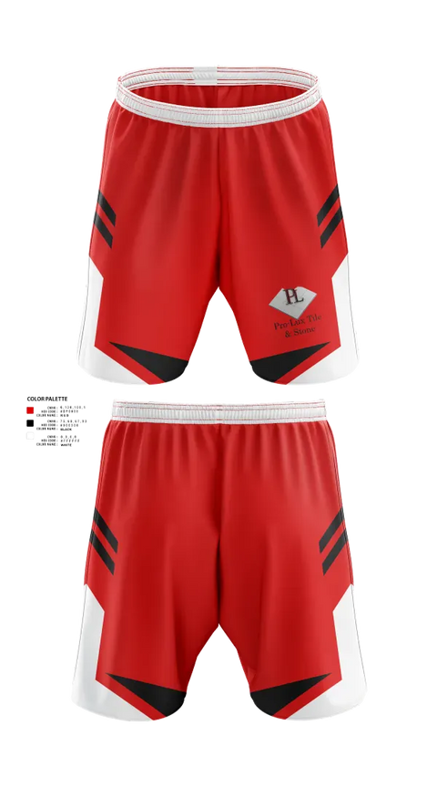 Athletic Shorts With Pockets, Pro-Lux Tile & Stone, , Teamtime, Team time, sublimation, custom sports apparel, team uniforms, spirit wear, spiritwear, sports uniforms, custom shirts, team store, custom team store, fundraiser sports, apparel fundraiser