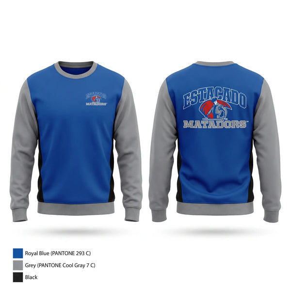 Crew Neck Sweatshirt, Lady Matadors, Softball, Teamtime, Team time, sublimation, custom sports apparel, team uniforms, spirit wear, spiritwear, sports uniforms, custom shirts, team store, custom team store, fundraiser sports, apparel fundraiser