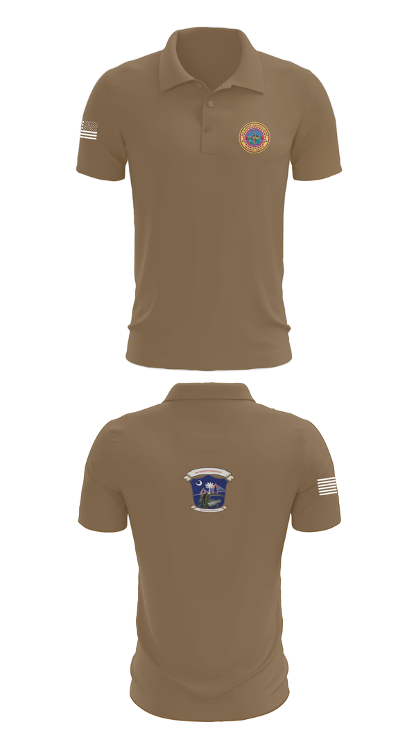Short Sleeve Performance Polo, 4th Medical Logistics, Marines, Teamtime, Team time, sublimation, custom sports apparel, team uniforms, spirit wear, spiritwear, sports uniforms, custom shirts, team store, custom team store, fundraiser sports, apparel fundraiser