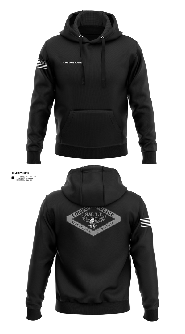 Hoodie, SWAT, Police, Teamtime, Team time, sublimation, custom sports apparel, team uniforms, spirit wear, spiritwear, sports uniforms, custom shirts, team store, custom team store, fundraiser sports, apparel fundraiser