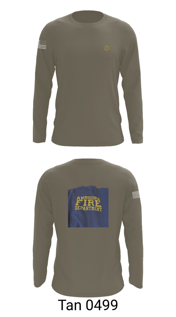 Long Sleeve Performance Shirt, Anmoore Fire Department, Fire Department, Teamtime, Team time, sublimation, custom sports apparel, team uniforms, spirit wear, spiritwear, sports uniforms, custom shirts, team store, custom team store, fundraiser sports, apparel fundraiser
