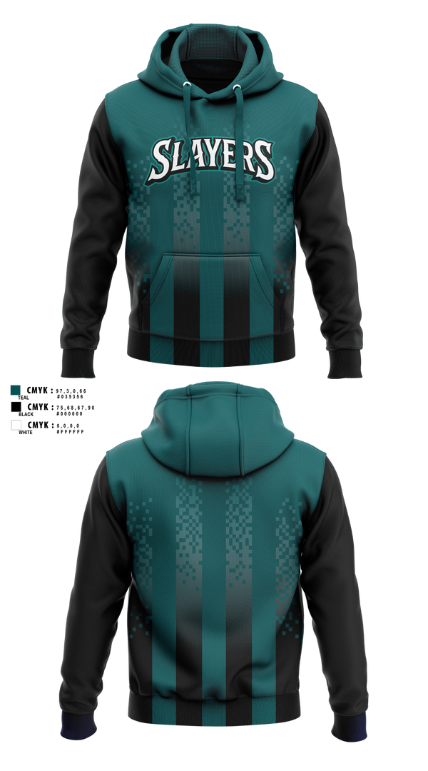 Hoodie, Slayers, Softball, Teamtime, Team time, sublimation, custom sports apparel, team uniforms, spirit wear, spiritwear, sports uniforms, custom shirts, team store, custom team store, fundraiser sports, apparel fundraiser