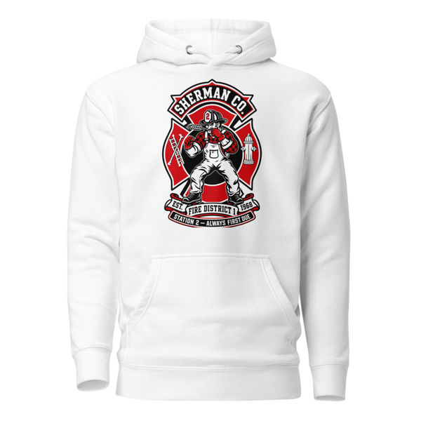 Unisex Hoodie - 1 - White
