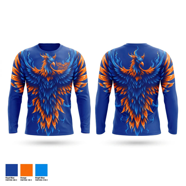 Long Sleeve Performance Shirt, Youngstown Lady Phoenix, Softball, Teamtime, Team time, sublimation, custom sports apparel, team uniforms, spirit wear, spiritwear, sports uniforms, custom shirts, team store, custom team store, fundraiser sports, apparel fundraiser