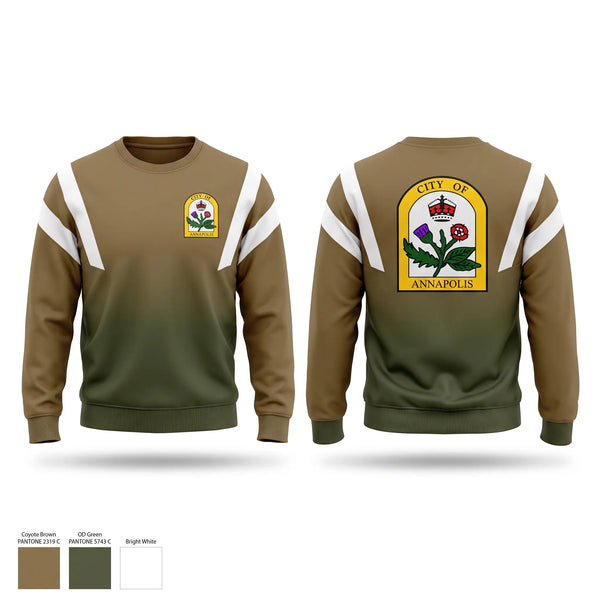 Crew Neck Sweatshirt, City of Annapolis, , Teamtime, Team time, sublimation, custom sports apparel, team uniforms, spirit wear, spiritwear, sports uniforms, custom shirts, team store, custom team store, fundraiser sports, apparel fundraiser