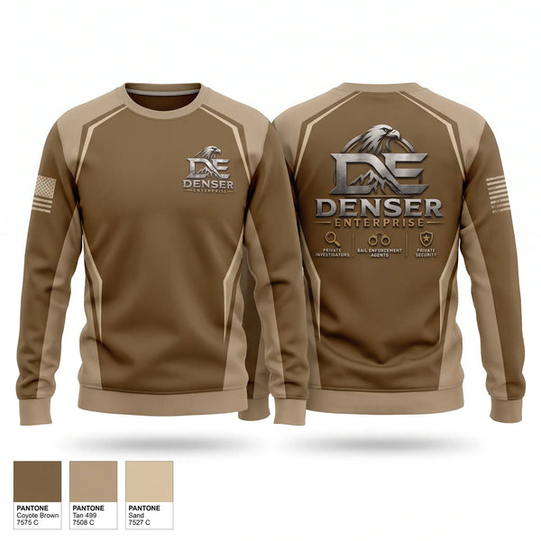 Crew Neck Sweatshirt, Denser Enterprise, , Teamtime, Team time, sublimation, custom sports apparel, team uniforms, spirit wear, spiritwear, sports uniforms, custom shirts, team store, custom team store, fundraiser sports, apparel fundraiser