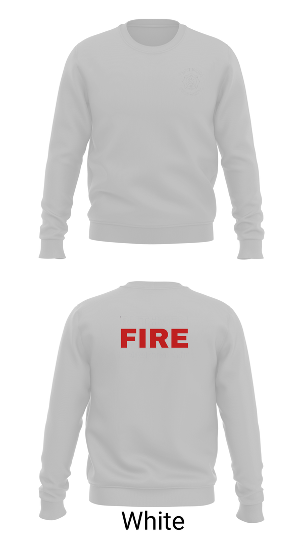 Crew Neck Sweatshirt, Ruthven Fire Department, Fire Department, Teamtime, Team time, sublimation, custom sports apparel, team uniforms, spirit wear, spiritwear, sports uniforms, custom shirts, team store, custom team store, fundraiser sports, apparel fundraiser