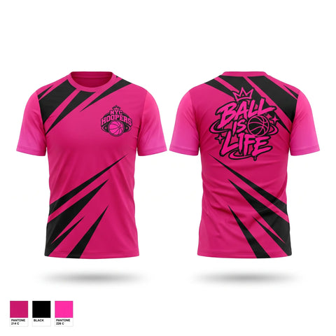 Short Sleeve Performance Shirt, hoopers, Women's Basketball, Teamtime, Team time, sublimation, custom sports apparel, team uniforms, spirit wear, spiritwear, sports uniforms, custom shirts, team store, custom team store, fundraiser sports, apparel fundraiser