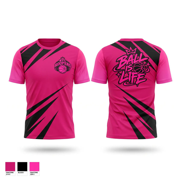 Short Sleeve Performance Shirt, hoopers, Women's Basketball, Teamtime, Team time, sublimation, custom sports apparel, team uniforms, spirit wear, spiritwear, sports uniforms, custom shirts, team store, custom team store, fundraiser sports, apparel fundraiser