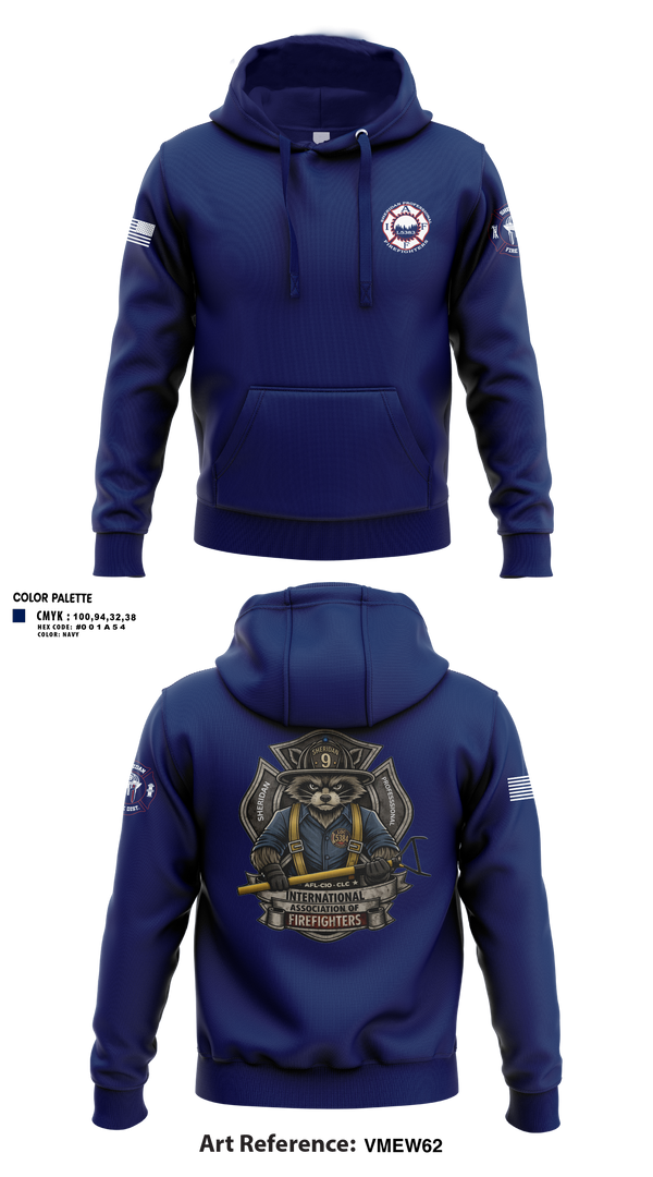 Hoodie, Sheridan fire district, Fire Department, Teamtime, Team time, sublimation, custom sports apparel, team uniforms, spirit wear, spiritwear, sports uniforms, custom shirts, team store, custom team store, fundraiser sports, apparel fundraiser