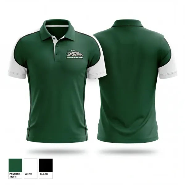 Short Sleeve Performance Polo, Lady Mustangs, Softball, Teamtime, Team time, sublimation, custom sports apparel, team uniforms, spirit wear, spiritwear, sports uniforms, custom shirts, team store, custom team store, fundraiser sports, apparel fundraiser