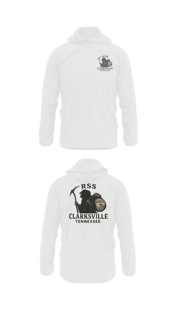 Windbreaker, RSS CLARKSVILLE, Marines, Teamtime, Team time, sublimation, custom sports apparel, team uniforms, spirit wear, spiritwear, sports uniforms, custom shirts, team store, custom team store, fundraiser sports, apparel fundraiser