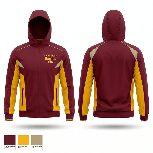 Windbreaker, South Heart Eagles, Baseball, Teamtime, Team time, sublimation, custom sports apparel, team uniforms, spirit wear, spiritwear, sports uniforms, custom shirts, team store, custom team store, fundraiser sports, apparel fundraiser