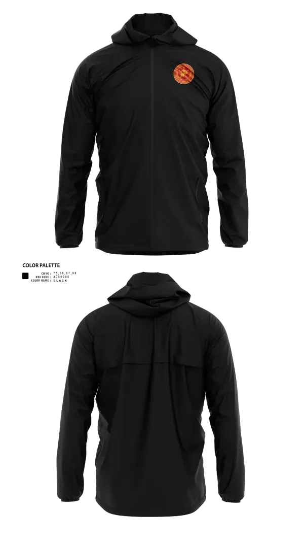 Windbreaker, MCRD Parris Island Protocol Office, Marines, Teamtime, Team time, sublimation, custom sports apparel, team uniforms, spirit wear, spiritwear, sports uniforms, custom shirts, team store, custom team store, fundraiser sports, apparel fundraiser