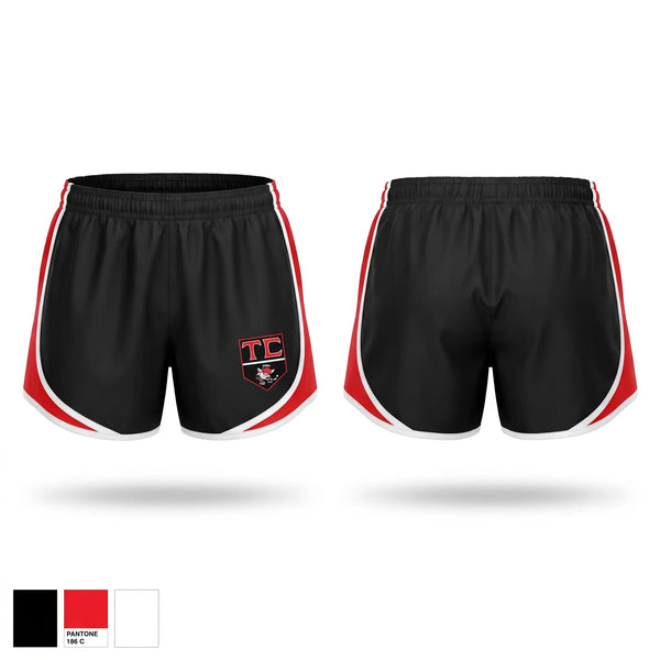 Womens Shorts, Tri County Saints, Ice Hockey, Teamtime, Team time, sublimation, custom sports apparel, team uniforms, spirit wear, spiritwear, sports uniforms, custom shirts, team store, custom team store, fundraiser sports, apparel fundraiser