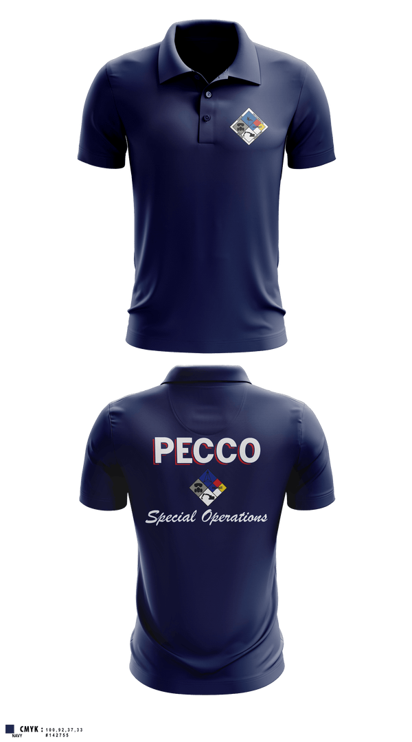 Short Sleeve Performance Polo, PECCO, , Teamtime, Team time, sublimation, custom sports apparel, team uniforms, spirit wear, spiritwear, sports uniforms, custom shirts, team store, custom team store, fundraiser sports, apparel fundraiser
