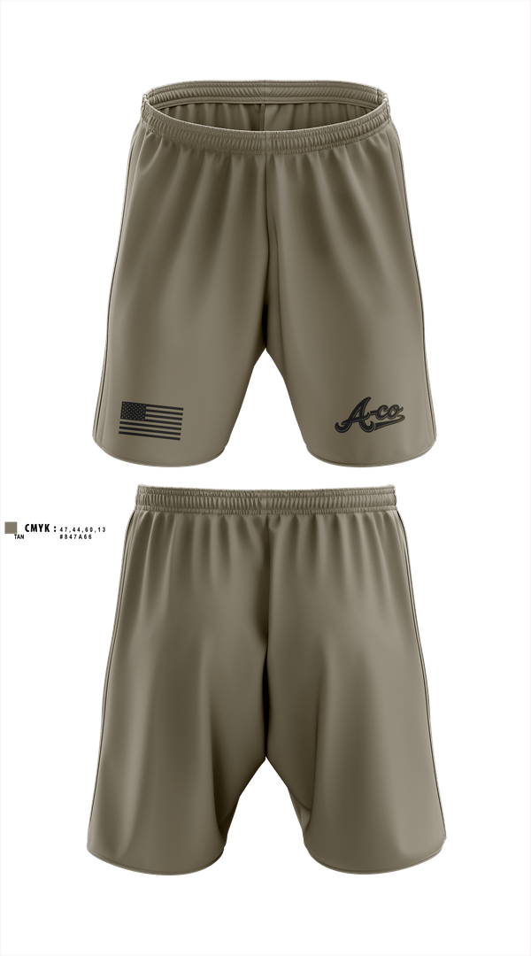 Athletic Shorts With Pockets, A-Co 1-171, National Guard, Teamtime, Team time, sublimation, custom sports apparel, team uniforms, spirit wear, spiritwear, sports uniforms, custom shirts, team store, custom team store, fundraiser sports, apparel fundraiser