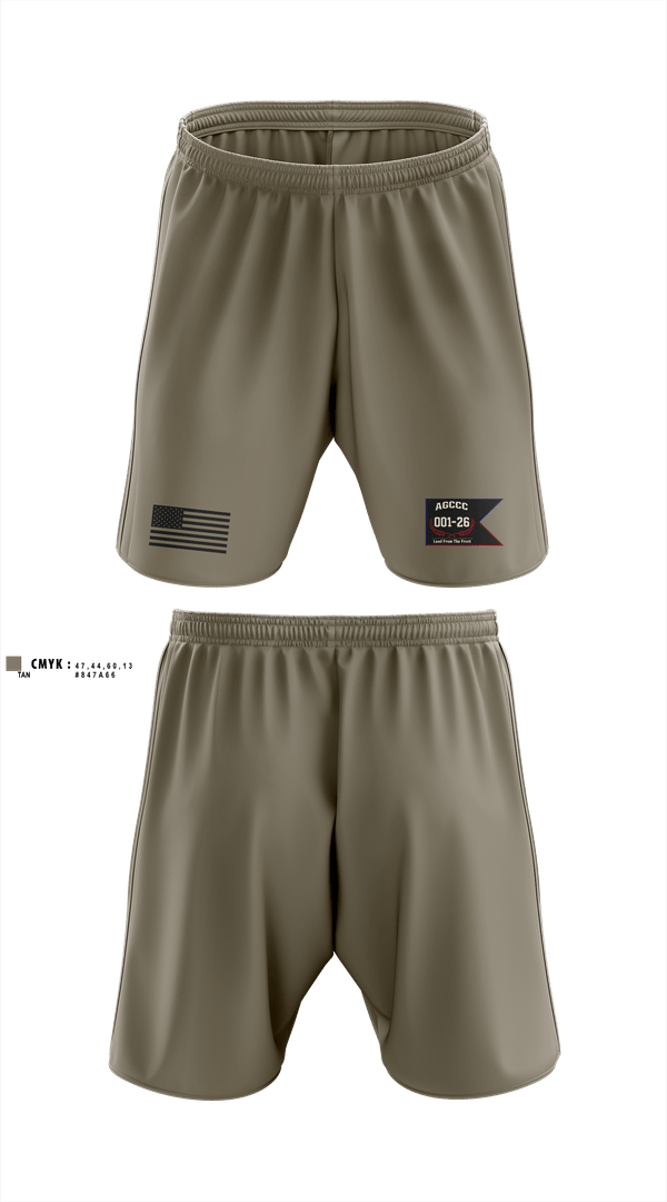 Athletic Shorts With Pockets, AGCCC, 001-26, Army, Teamtime, Team time, sublimation, custom sports apparel, team uniforms, spirit wear, spiritwear, sports uniforms, custom shirts, team store, custom team store, fundraiser sports, apparel fundraiser