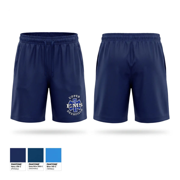 Athletic Shorts With Pockets, Upper Deerfield EMS, EMS/EMT, Teamtime, Team time, sublimation, custom sports apparel, team uniforms, spirit wear, spiritwear, sports uniforms, custom shirts, team store, custom team store, fundraiser sports, apparel fundraiser