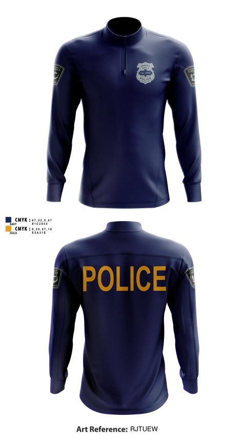 Quarter Zip Jacket, Patrol, Police, Teamtime, Team time, sublimation, custom sports apparel, team uniforms, spirit wear, spiritwear, sports uniforms, custom shirts, team store, custom team store, fundraiser sports, apparel fundraiser