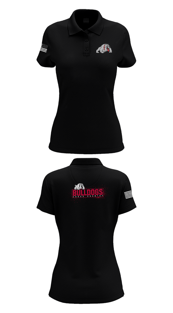 Womens Short Sleeve Performance Polo, Quinter XC, Cross Country, Teamtime, Team time, sublimation, custom sports apparel, team uniforms, spirit wear, spiritwear, sports uniforms, custom shirts, team store, custom team store, fundraiser sports, apparel fundraiser
