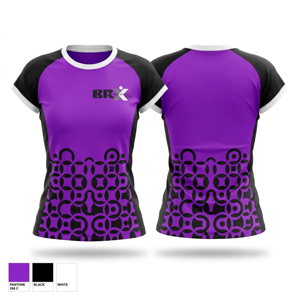 Short Sleeve Womens Volleyball Jersey, BRX, Women's Volleyball, Teamtime, Team time, sublimation, custom sports apparel, team uniforms, spirit wear, spiritwear, sports uniforms, custom shirts, team store, custom team store, fundraiser sports, apparel fundraiser