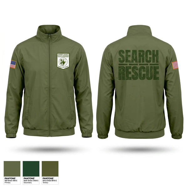Windbreaker, Conway County OEM Rescue, EMS/EMT, Teamtime, Team time, sublimation, custom sports apparel, team uniforms, spirit wear, spiritwear, sports uniforms, custom shirts, team store, custom team store, fundraiser sports, apparel fundraiser