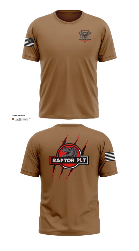 Short Sleeve Performance Shirt, Raptor Platoon, 4-9 CAV, , Teamtime, Team time, sublimation, custom sports apparel, team uniforms, spirit wear, spiritwear, sports uniforms, custom shirts, team store, custom team store, fundraiser sports, apparel fundraiser
