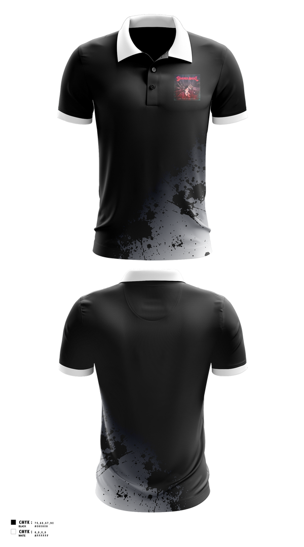 Short Sleeve Performance Polo, Severed Angel, Rugby, Teamtime, Team time, sublimation, custom sports apparel, team uniforms, spirit wear, spiritwear, sports uniforms, custom shirts, team store, custom team store, fundraiser sports, apparel fundraiser