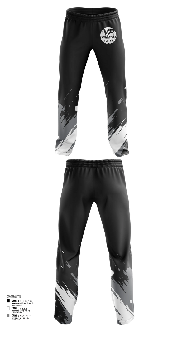 Sweatpants, Versatile Prospects, Baseball, Teamtime, Team time, sublimation, custom sports apparel, team uniforms, spirit wear, spiritwear, sports uniforms, custom shirts, team store, custom team store, fundraiser sports, apparel fundraiser