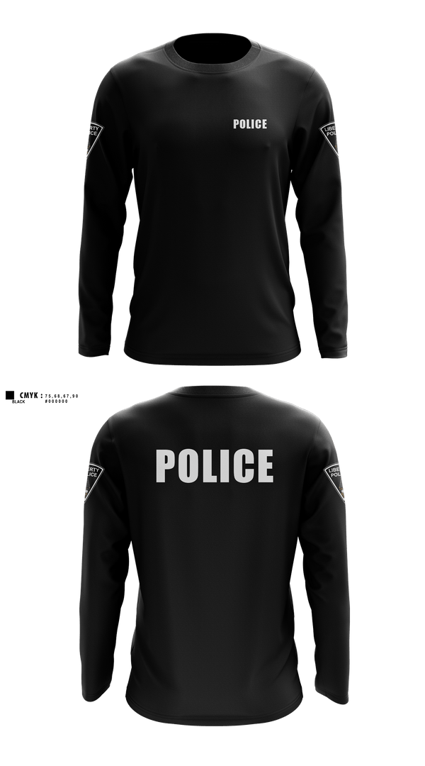 Long Sleeve Performance Shirt, LPD, Police, Teamtime, Team time, sublimation, custom sports apparel, team uniforms, spirit wear, spiritwear, sports uniforms, custom shirts, team store, custom team store, fundraiser sports, apparel fundraiser