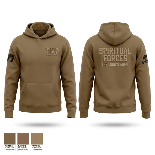 Hoodie, Spiritual Forces The Lords Army, Police, Teamtime, Team time, sublimation, custom sports apparel, team uniforms, spirit wear, spiritwear, sports uniforms, custom shirts, team store, custom team store, fundraiser sports, apparel fundraiser
