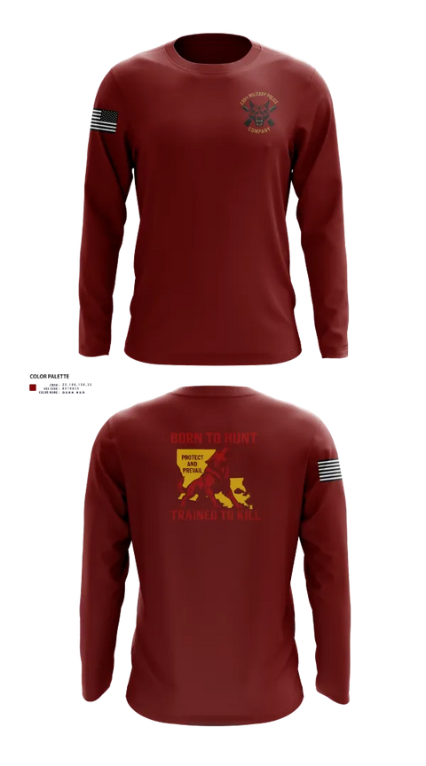 Long Sleeve Performance Shirt, 239th Military Police Company, , Teamtime, Team time, sublimation, custom sports apparel, team uniforms, spirit wear, spiritwear, sports uniforms, custom shirts, team store, custom team store, fundraiser sports, apparel fundraiser