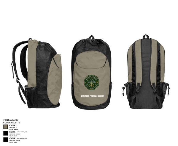 Gear Bag, Military Funeral Honors, , Teamtime, Team time, sublimation, custom sports apparel, team uniforms, spirit wear, spiritwear, sports uniforms, custom shirts, team store, custom team store, fundraiser sports, apparel fundraiser