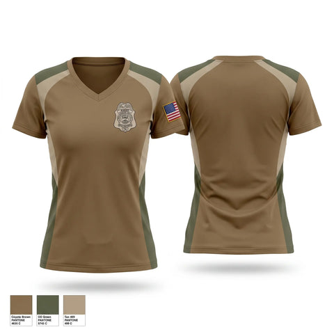Womens Short Sleeve Vneck Shirt, 3rd Judicial Drug Task Force, Police, Teamtime, Team time, sublimation, custom sports apparel, team uniforms, spirit wear, spiritwear, sports uniforms, custom shirts, team store, custom team store, fundraiser sports, apparel fundraiser