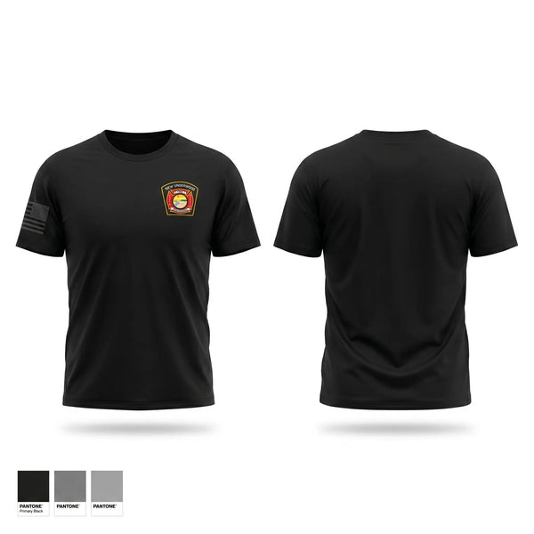 Old School Cotton Feel Shirt, New Underwood VFD, Fire Department, Teamtime, Team time, sublimation, custom sports apparel, team uniforms, spirit wear, spiritwear, sports uniforms, custom shirts, team store, custom team store, fundraiser sports, apparel fundraiser
