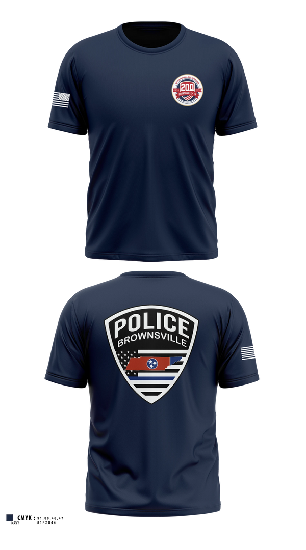 Short Sleeve Performance Shirt, Brownsville Police Department, Police, Teamtime, Team time, sublimation, custom sports apparel, team uniforms, spirit wear, spiritwear, sports uniforms, custom shirts, team store, custom team store, fundraiser sports, apparel fundraiser