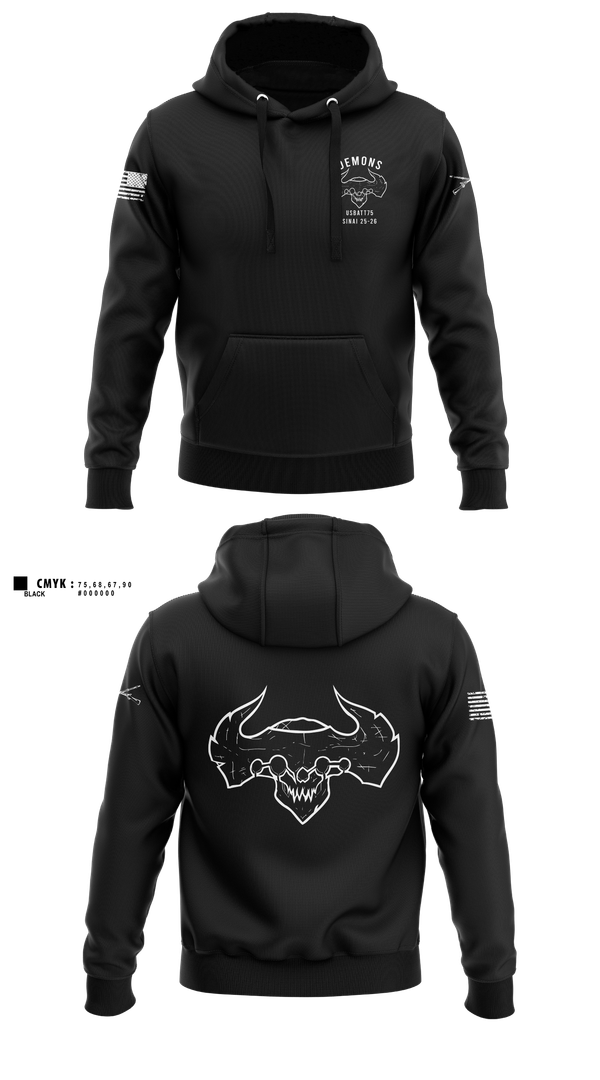 Hoodie, D-co 1-173 1st PLT, , Teamtime, Team time, sublimation, custom sports apparel, team uniforms, spirit wear, spiritwear, sports uniforms, custom shirts, team store, custom team store, fundraiser sports, apparel fundraiser