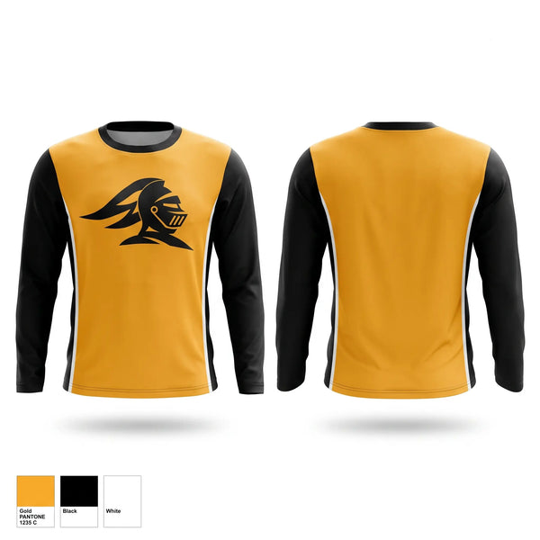 Long Sleeve Performance Shirt, Foothill Knights, Wrestling, Teamtime, Team time, sublimation, custom sports apparel, team uniforms, spirit wear, spiritwear, sports uniforms, custom shirts, team store, custom team store, fundraiser sports, apparel fundraiser