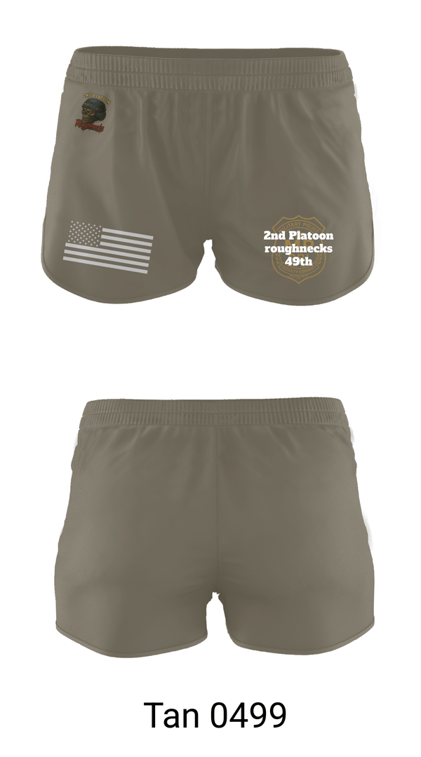 Ranger Panties, 2nd Platoon roughnecks 49th, Army, Teamtime, Team time, sublimation, custom sports apparel, team uniforms, spirit wear, spiritwear, sports uniforms, custom shirts, team store, custom team store, fundraiser sports, apparel fundraiser