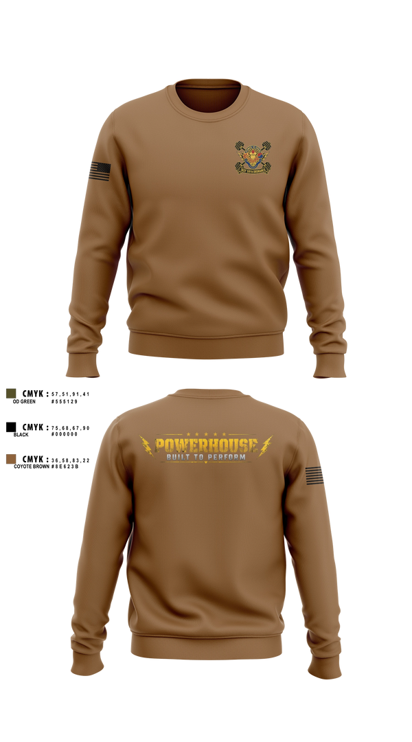 Crew Neck Sweatshirt, 59th ORD BDE, Army, Teamtime, Team time, sublimation, custom sports apparel, team uniforms, spirit wear, spiritwear, sports uniforms, custom shirts, team store, custom team store, fundraiser sports, apparel fundraiser