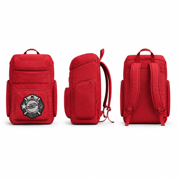 Gear Bag, CPC PASADENA, Fire Department, Teamtime, Team time, sublimation, custom sports apparel, team uniforms, spirit wear, spiritwear, sports uniforms, custom shirts, team store, custom team store, fundraiser sports, apparel fundraiser