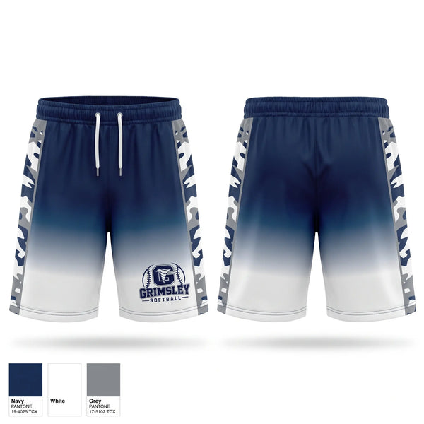 Athletic Shorts With Pockets, GRIMSLEY HIGH SCHOOL, Softball, Teamtime, Team time, sublimation, custom sports apparel, team uniforms, spirit wear, spiritwear, sports uniforms, custom shirts, team store, custom team store, fundraiser sports, apparel fundraiser