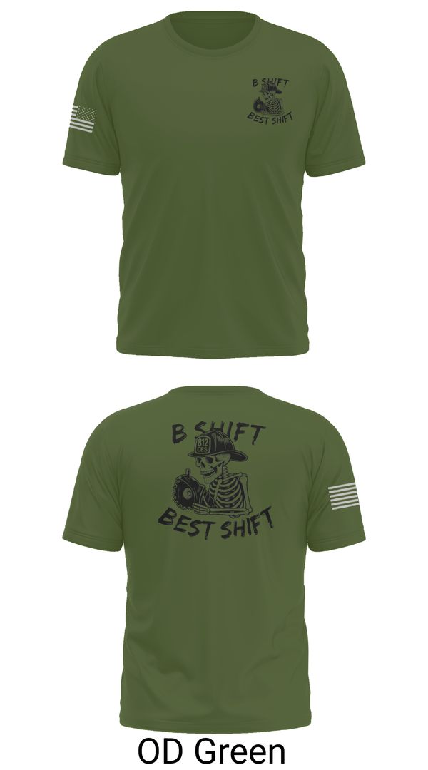Old School Cotton Feel Shirt, 812 CES (B shift), Air Force, Teamtime, Team time, sublimation, custom sports apparel, team uniforms, spirit wear, spiritwear, sports uniforms, custom shirts, team store, custom team store, fundraiser sports, apparel fundraiser