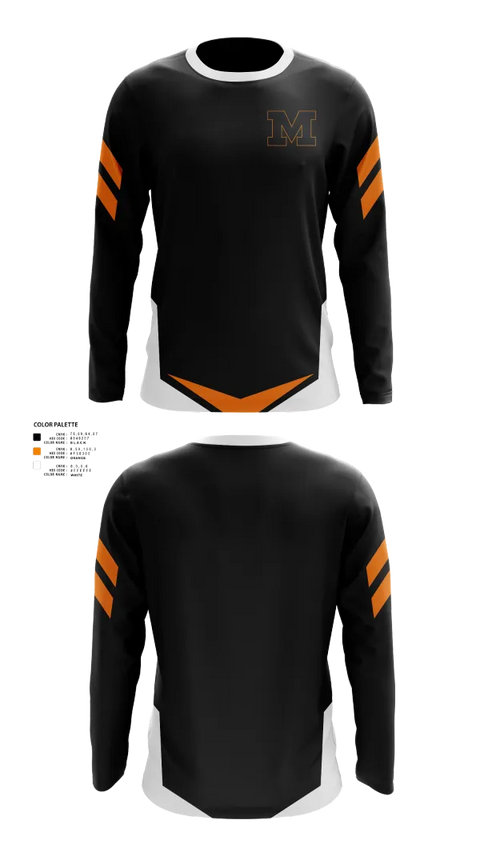 Long Sleeve Performance Shirt, Morris eagles, , Teamtime, Team time, sublimation, custom sports apparel, team uniforms, spirit wear, spiritwear, sports uniforms, custom shirts, team store, custom team store, fundraiser sports, apparel fundraiser