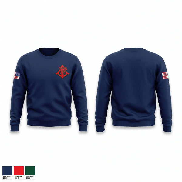 Crew Neck Sweatshirt, Auburn, Fire Department, Teamtime, Team time, sublimation, custom sports apparel, team uniforms, spirit wear, spiritwear, sports uniforms, custom shirts, team store, custom team store, fundraiser sports, apparel fundraiser